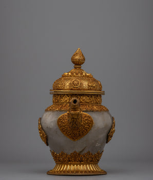 Tibetan Handmade Copper Tea Pot | Ideal for Tea Rituals, Home Decor, or Special Occasions