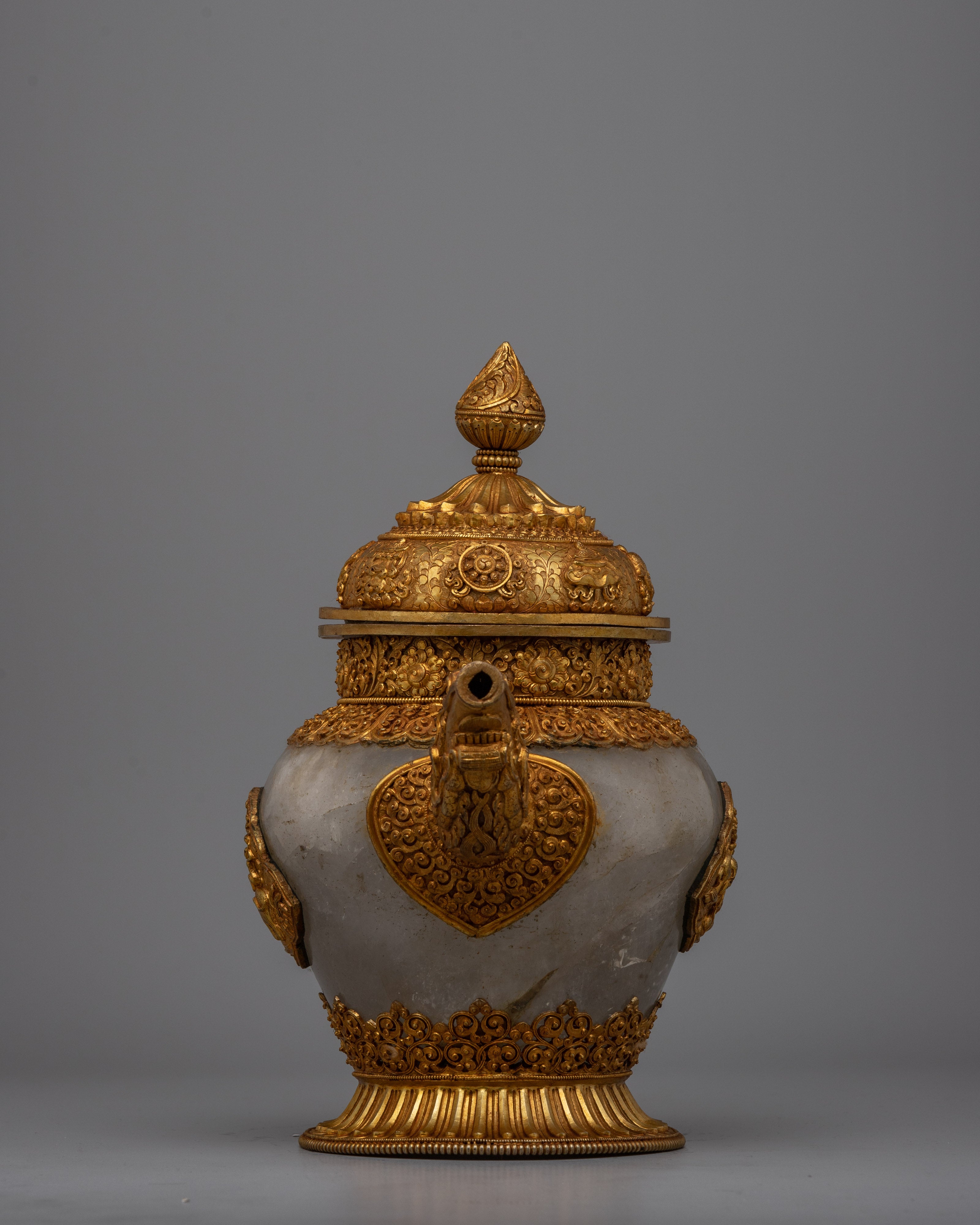 Tibetan Handmade Copper Tea Pot | Ideal for Tea Rituals, Home Decor, or Special Occasions