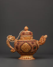 Gemstone Embellished Tea Pot