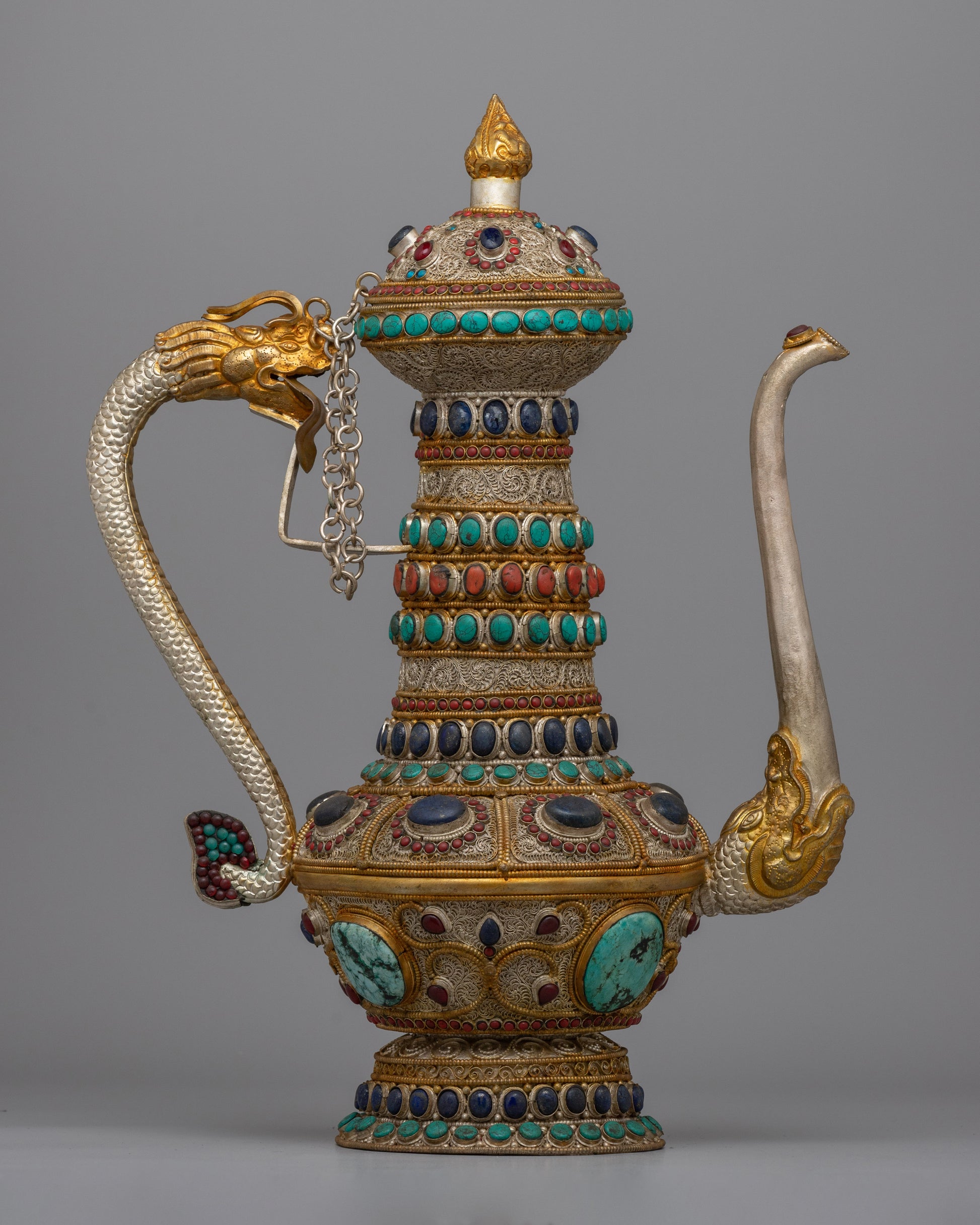 Decorative Tibetan Tea Pot