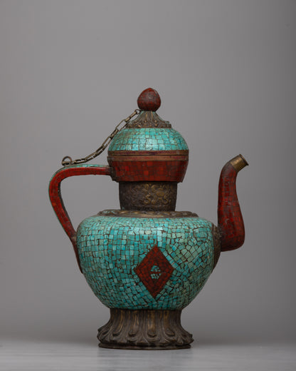 Gem Stone Tea Pot