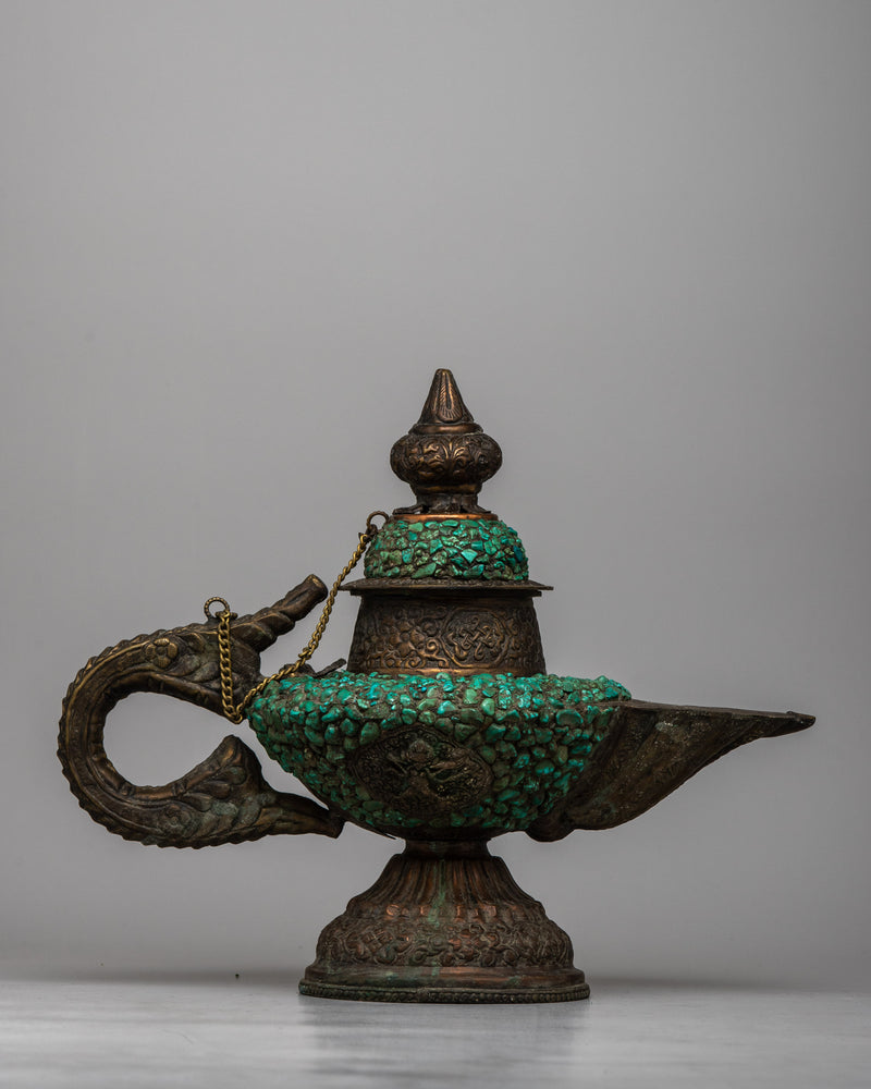 Tibetan Green Tea Pot