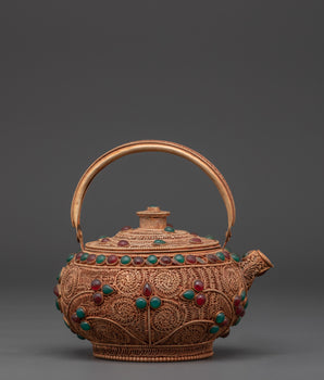 Handcrafted Tibetan Teapot 
