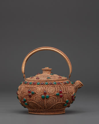 Handcrafted Tibetan Teapot 