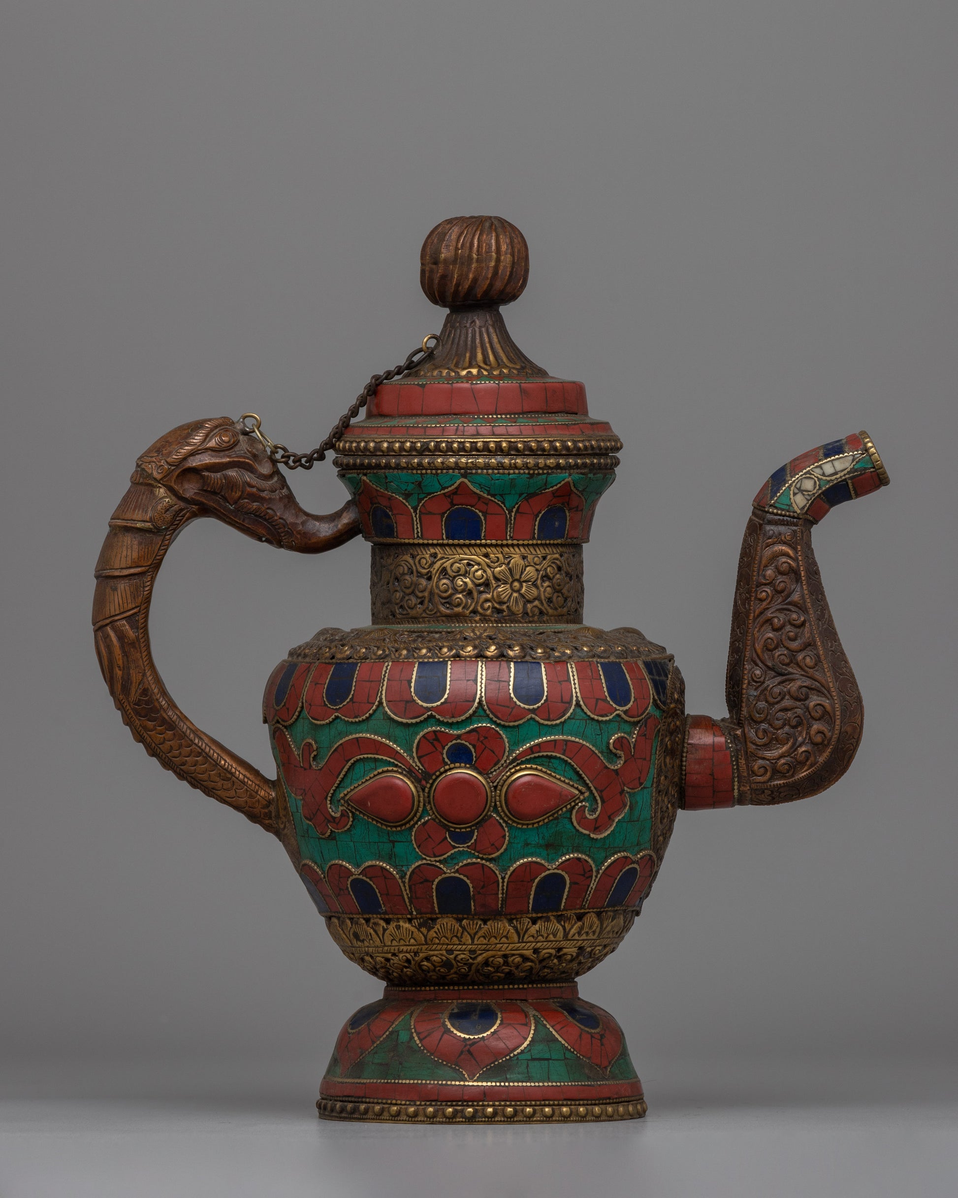 Beautiful Tibetan Tea Pot |