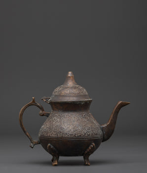 Copper Crafted Tea Pot