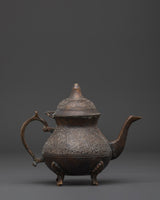 Copper Crafted Tea Pot