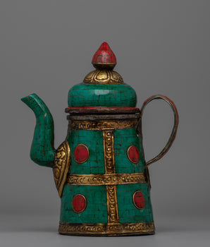 Traditional Tibetan Buddhist Tea Pot for Sale