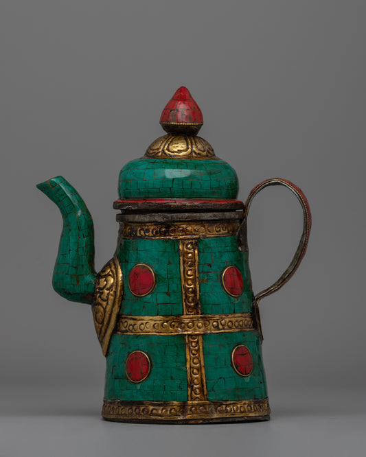 Traditional Tibetan Buddhist Tea Pot for Sale