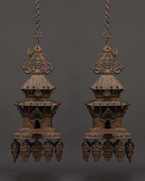 Brass Temple Set