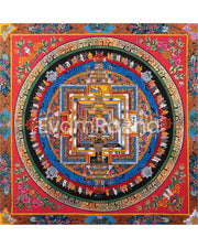 Thangka Art of Kalachakra Mandala