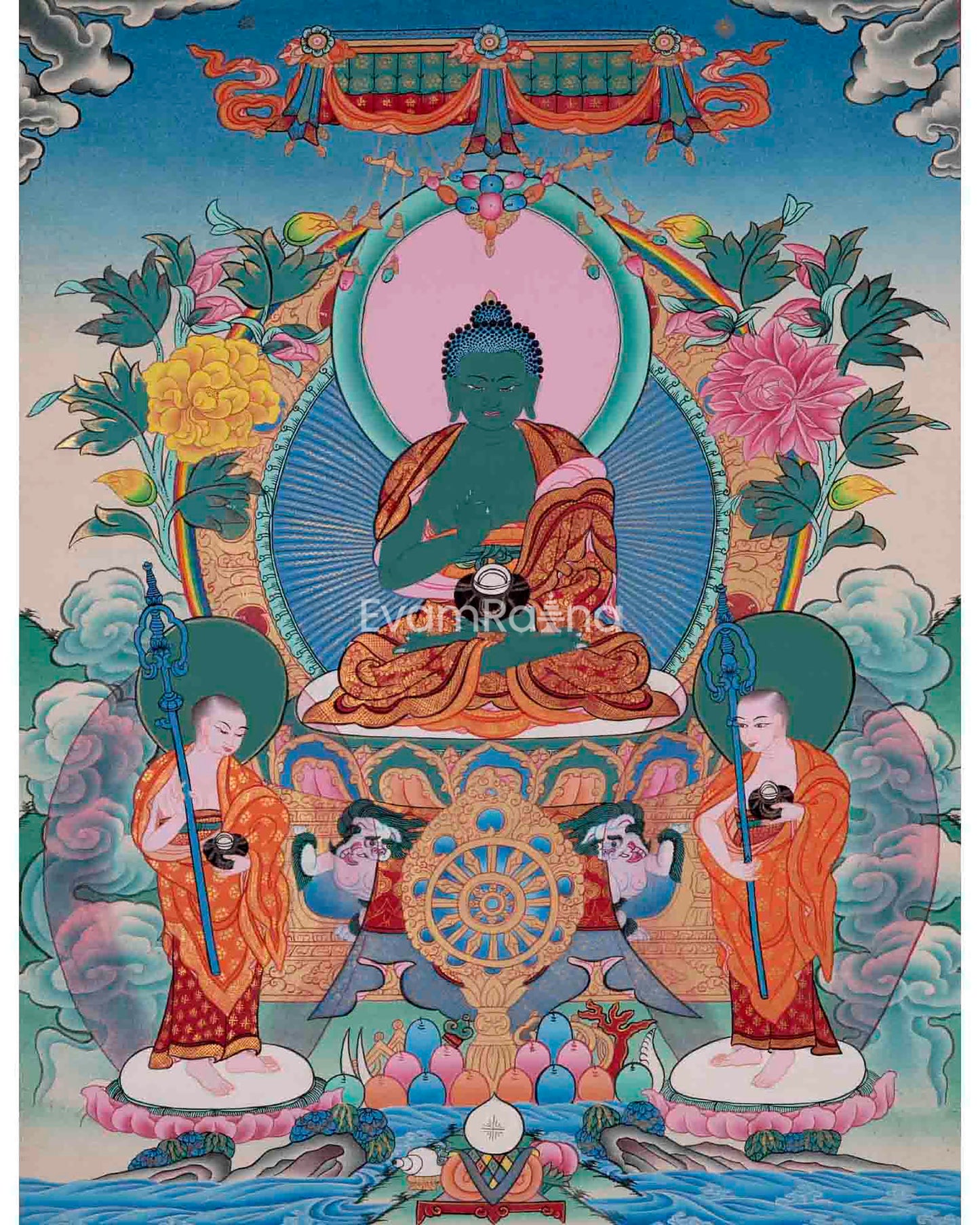 Thangka Of Amoghasiddhi