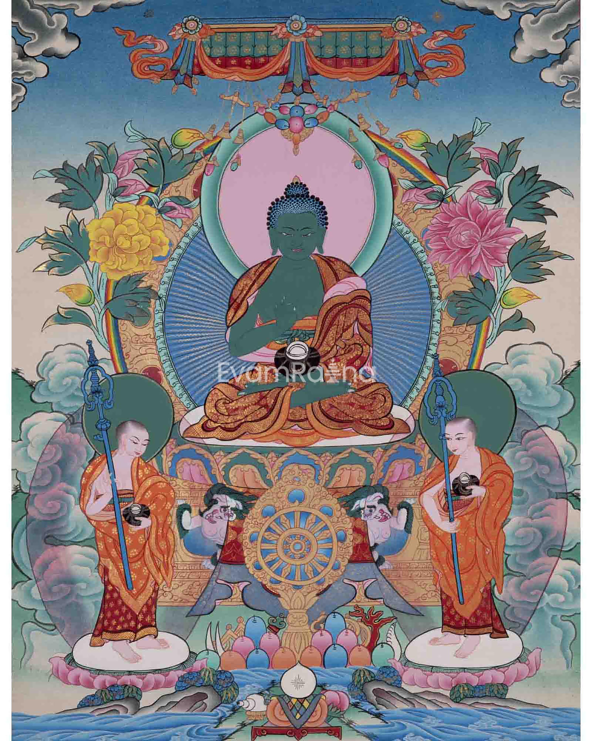 Thangka Of Amoghasiddhi