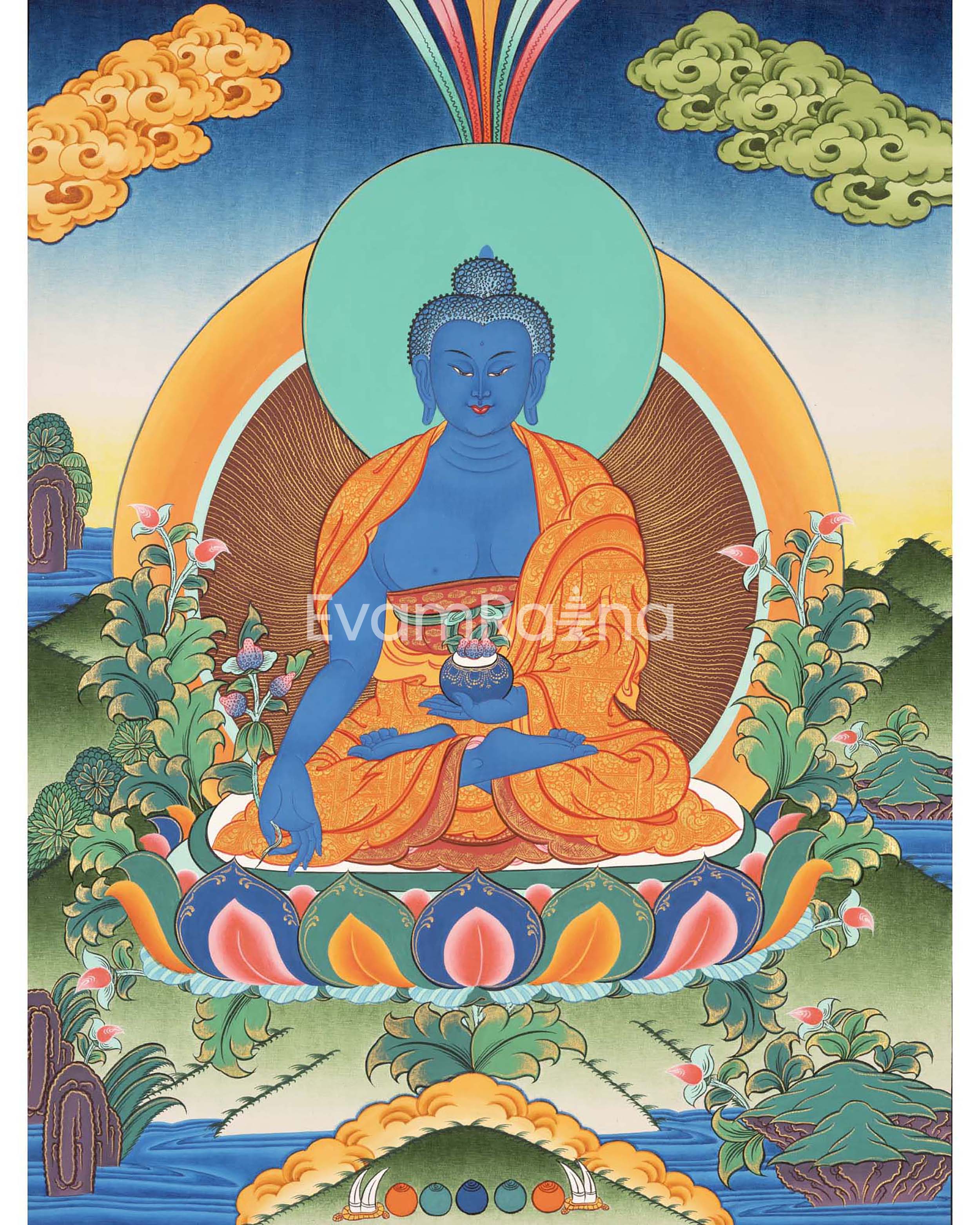 Medicine Buddha Thangka