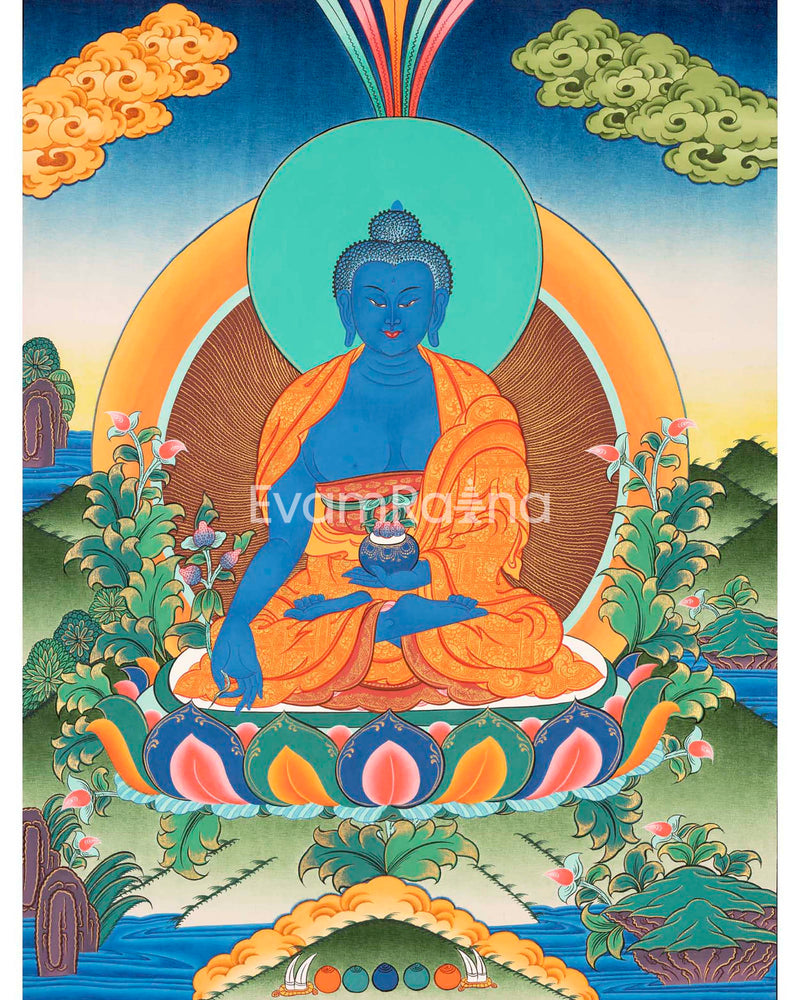 Medicine Buddha Thangka