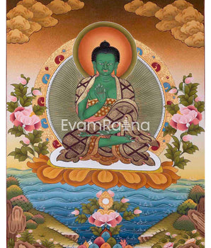Thangka of Amoghasiddhi