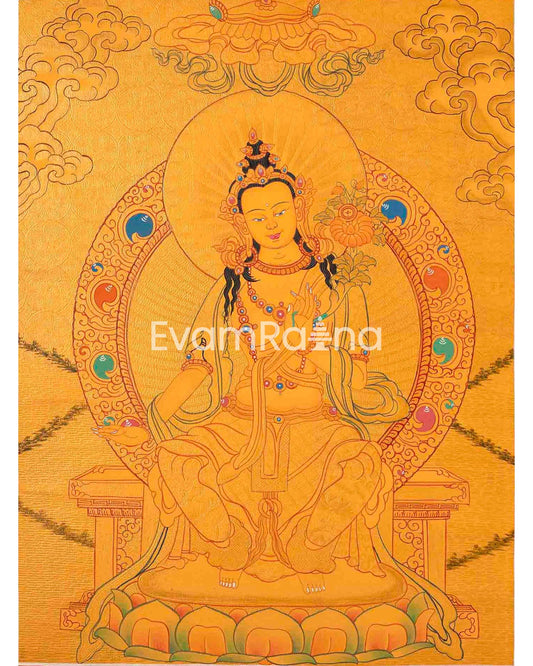 Thangka of Maitreya Buddha