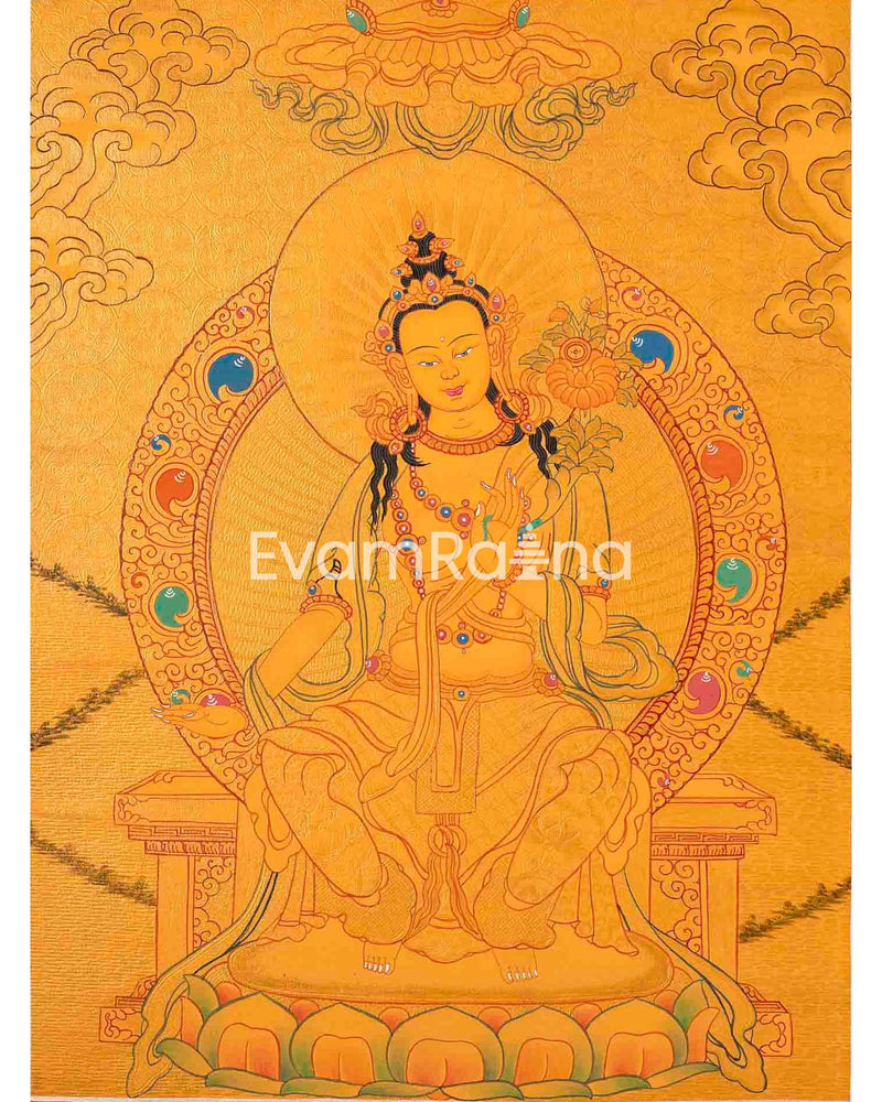 Thangka of Maitreya Buddha