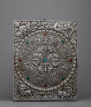 Bishwo Vajra Metal Thangka
