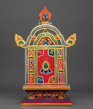 Tibetan Buddhist Deity Throne
