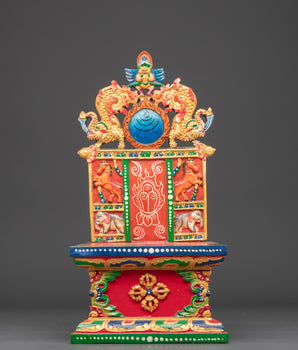 Traditional Buddhist Shrine Throne