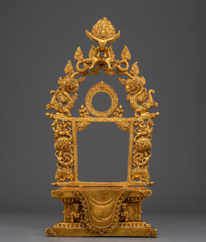 gold-plated-throne-for-deity-statue