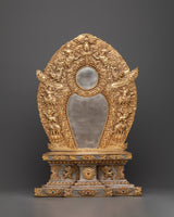 Copper Buddhist Statue Throne