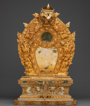 Gold Plated Throne | Altar Seat
