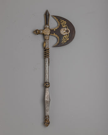 Metal Khatvanga Axe 