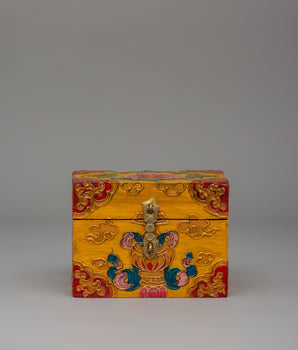 Shrine Tibetan Box | Sacred Storage for Ritual