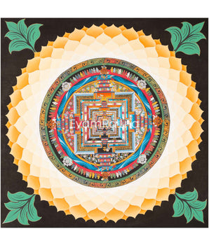 Kalachakra Mandala Thangka
