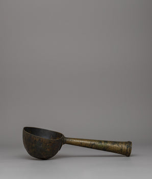 Tibetan Brass Ladle 