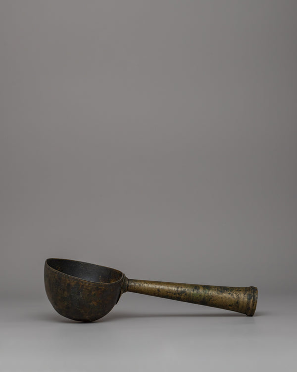 Tibetan Brass Ladle 