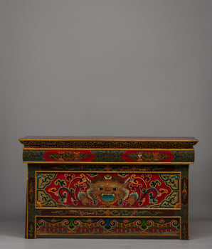 Tibetan Shrine Table