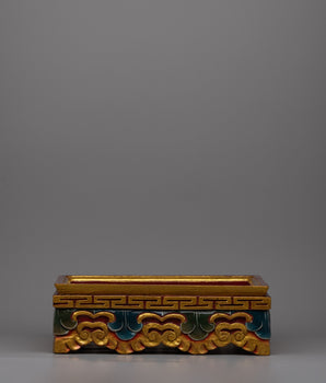 Tibetan Wooden Offering Tray