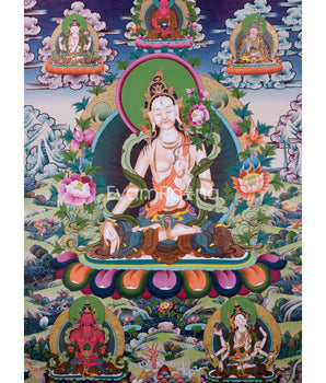 White Tara Thangka
