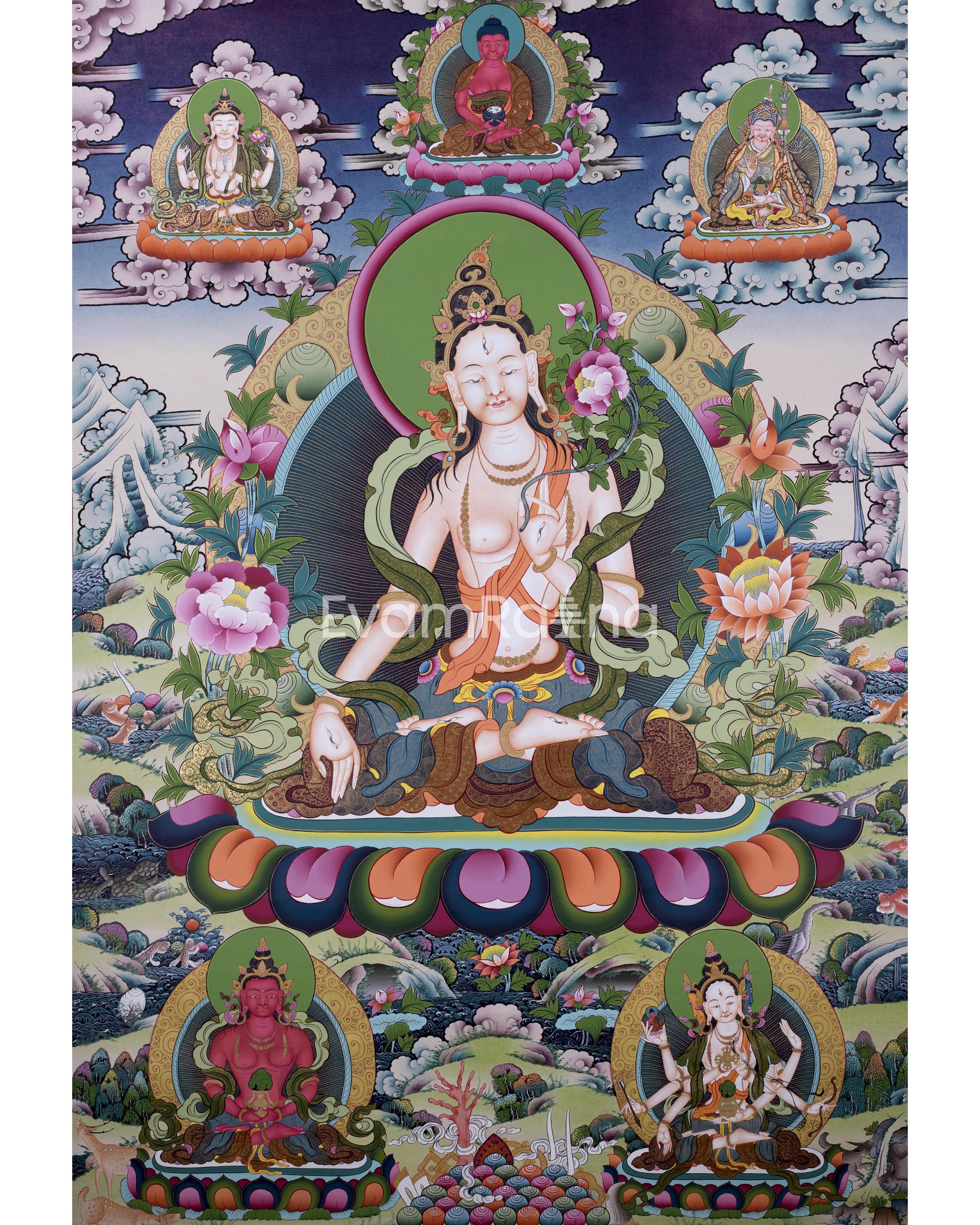 White Tara Thangka
