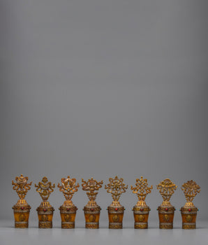 Tibetan Buddhist Auspicious Symbol Set