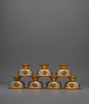 Tibetan Offering Bowl Set&nbsp;