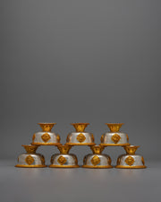 Tibetan Offering Bowl Set&nbsp;