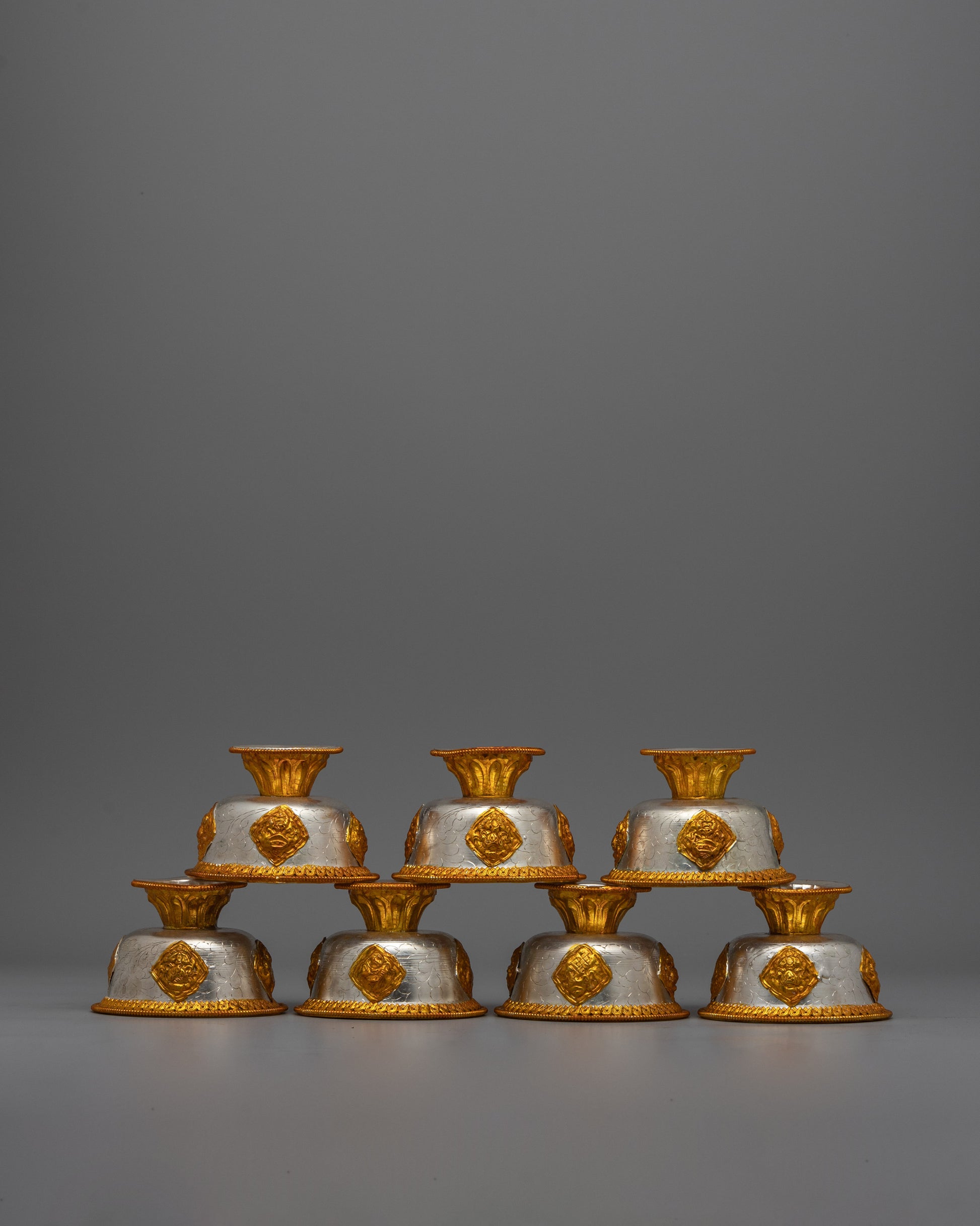 Tibetan Offering Bowl Set&nbsp;