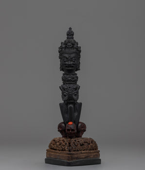  Tibetan Phurba Dragger with Stand