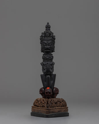  Tibetan Phurba Dragger with Stand