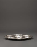 Handcrafted Silver Tika Thali 