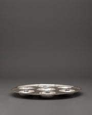 Handcrafted Silver Tika Thali
