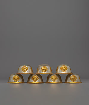 Sacred Tibetan Offering Bowl Set