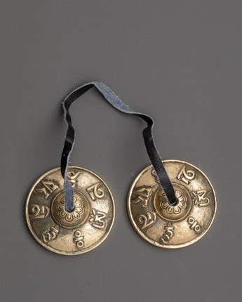 Sacred Tibetan Meditation Cymbals