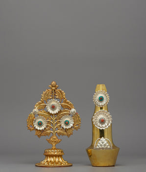 Tibetan Flower & Torma Offering Set
