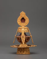 Gold Plated Long Life Vase