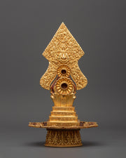 Gold-Plated Copper Torma